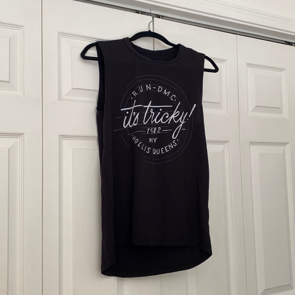 Run DMC black tank top